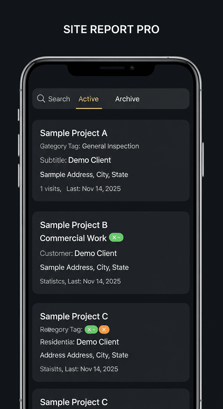 reporOne - Home Dashboard